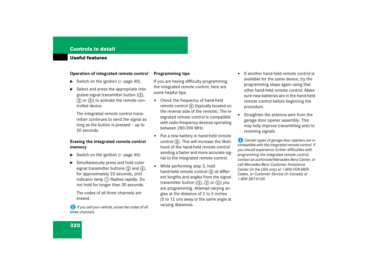 Mercedes-Benz M-Class 2007 Owners Manual User Manual | Page 321 / 585
