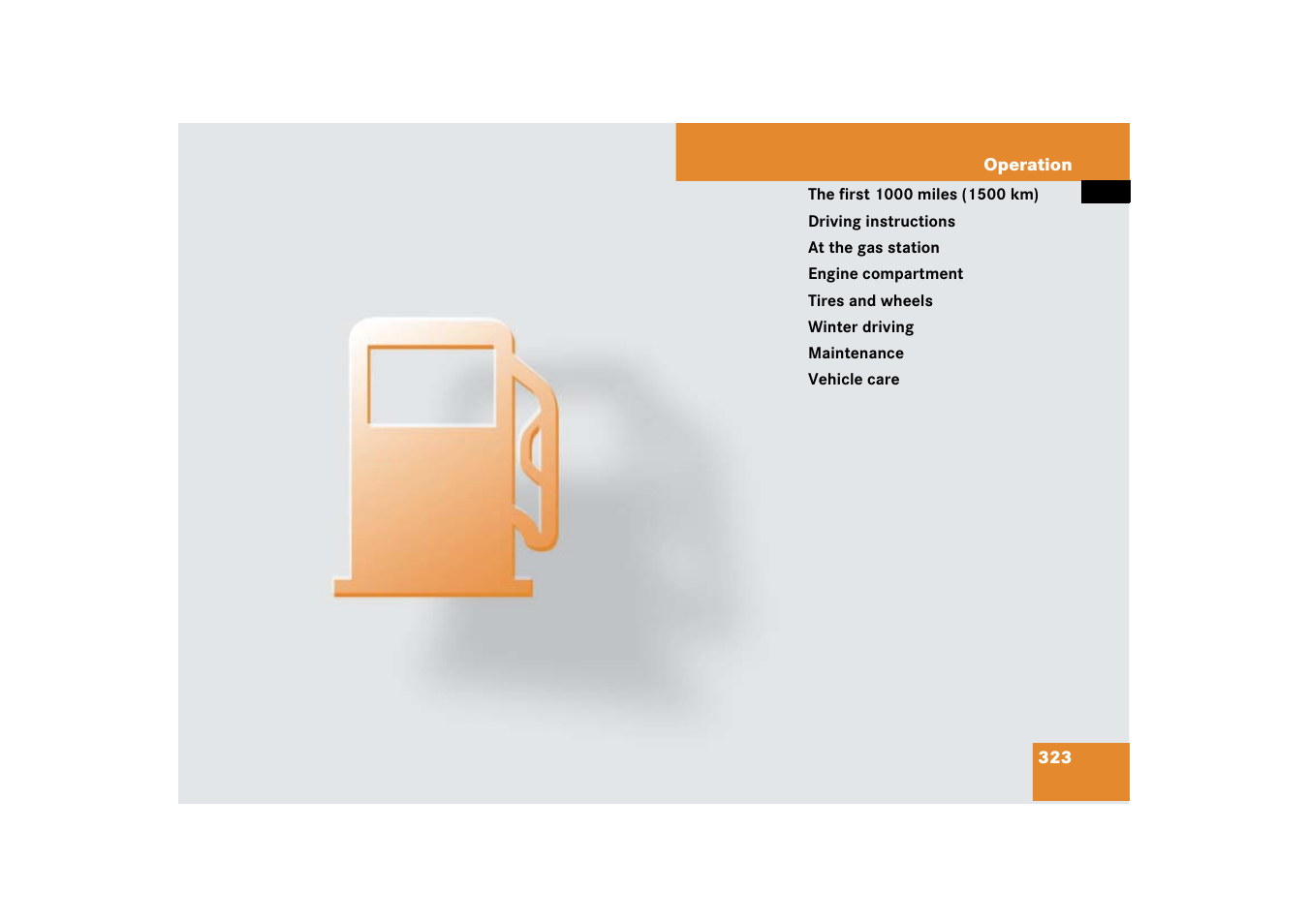 Operation | Mercedes-Benz M-Class 2007 Owners Manual User Manual | Page 324 / 585