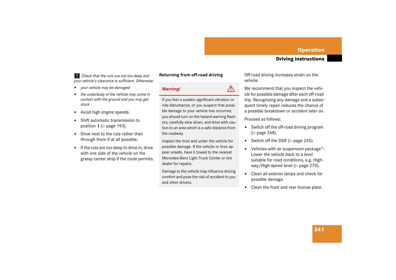 Mercedes-Benz M-Class 2007 Owners Manual User Manual | Page 342 / 585