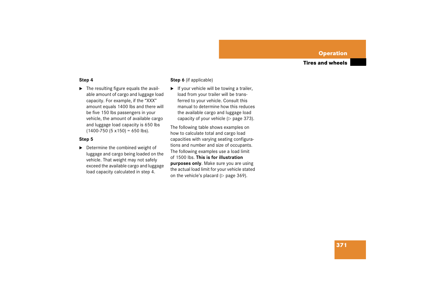 Mercedes-Benz M-Class 2007 Owners Manual User Manual | Page 372 / 585