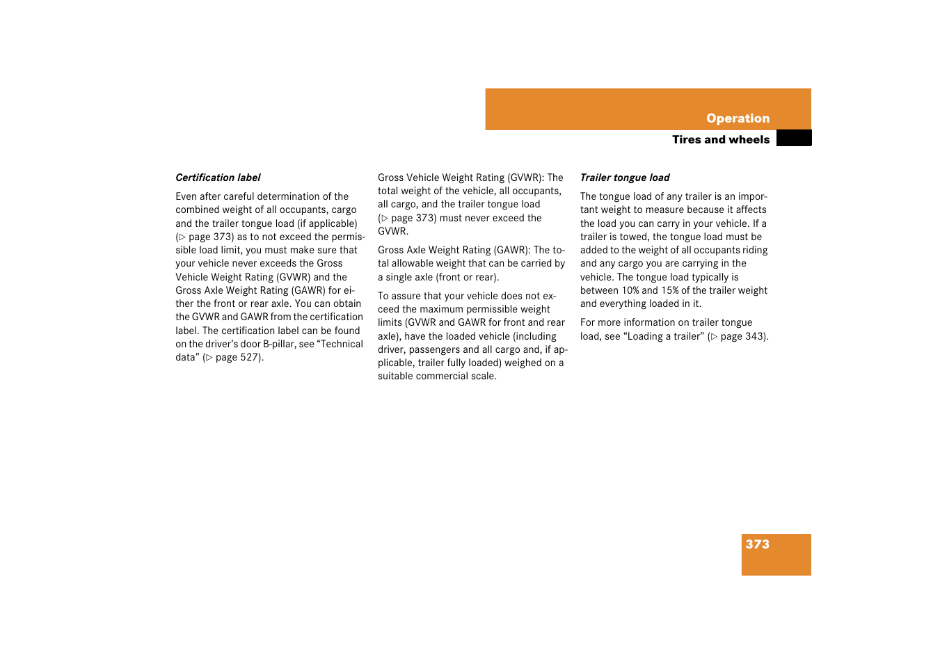 Mercedes-Benz M-Class 2007 Owners Manual User Manual | Page 374 / 585