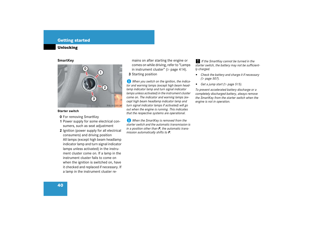 Mercedes-Benz M-Class 2007 Owners Manual User Manual | Page 41 / 585