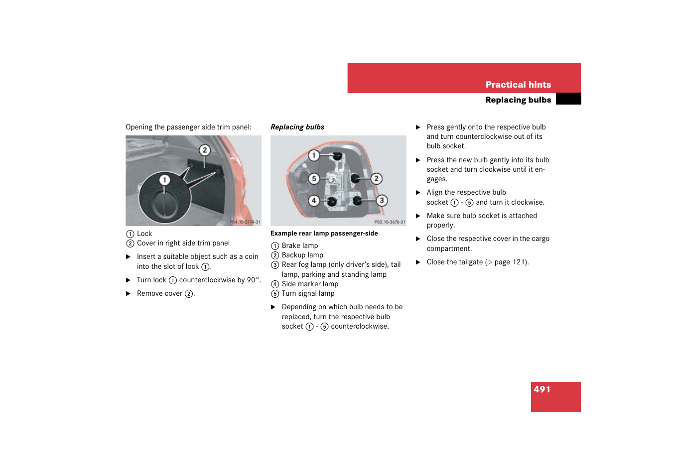 Mercedes-Benz M-Class 2007 Owners Manual User Manual | Page 492 / 585