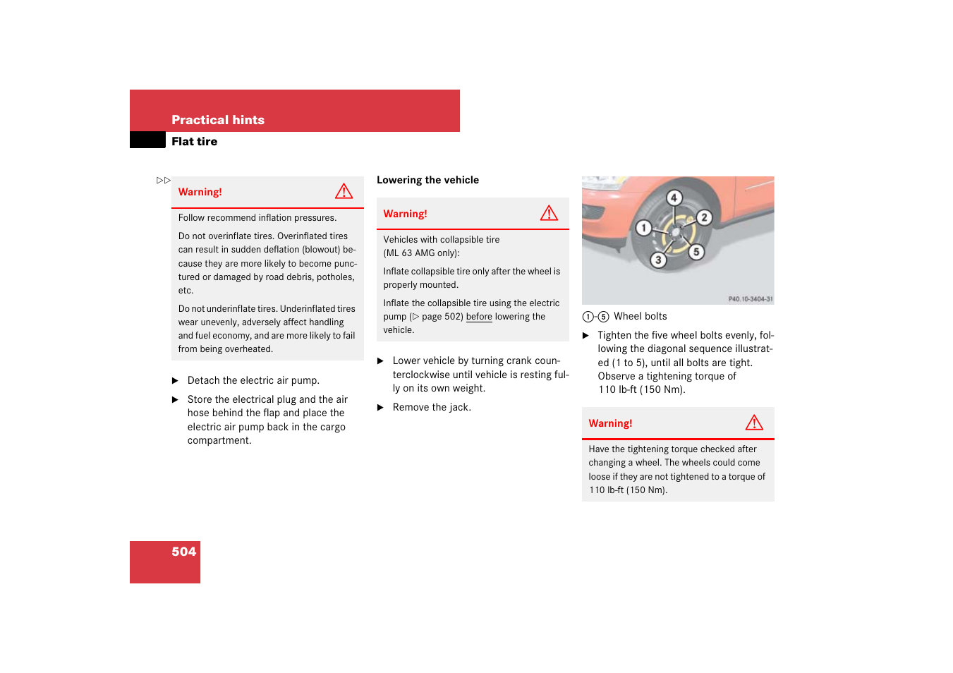 Mercedes-Benz M-Class 2007 Owners Manual User Manual | Page 505 / 585