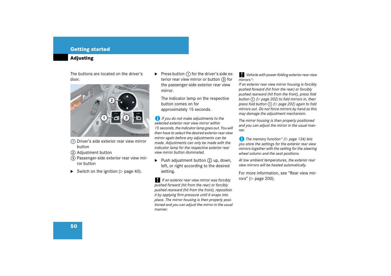 Mercedes-Benz M-Class 2007 Owners Manual User Manual | Page 51 / 585