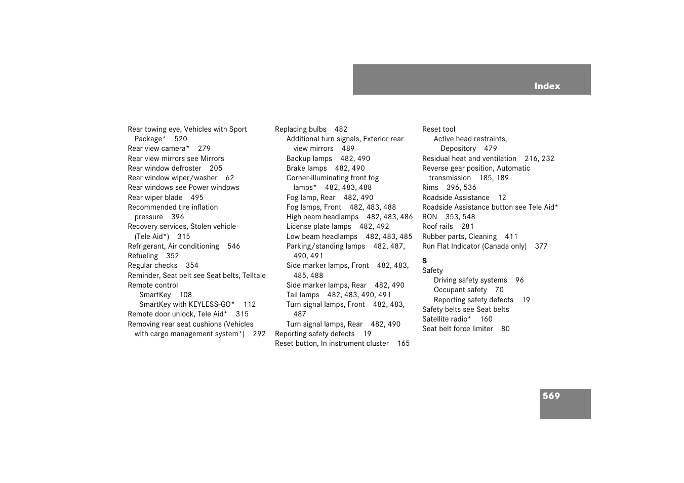 Mercedes-Benz M-Class 2007 Owners Manual User Manual | Page 570 / 585