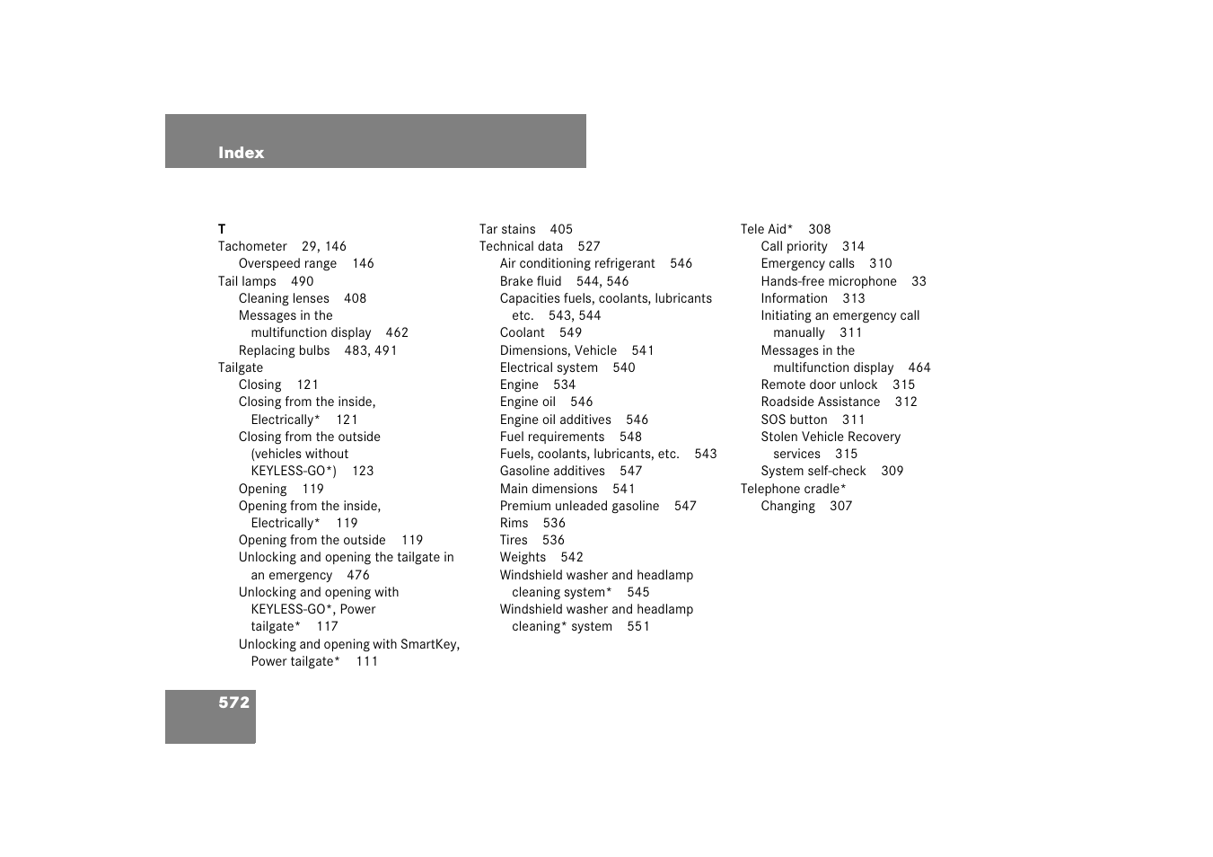 Mercedes-Benz M-Class 2007 Owners Manual User Manual | Page 573 / 585