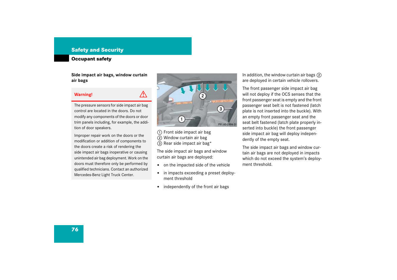 Mercedes-Benz M-Class 2007 Owners Manual User Manual | Page 77 / 585