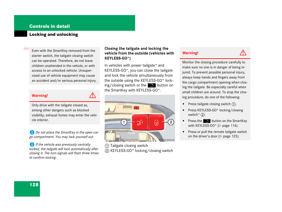 Mercedes-Benz R-Class 2007 Owners Manual User Manual | Page 129 / 570