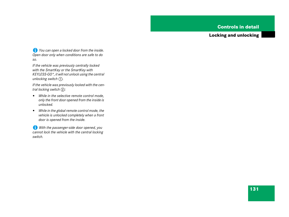 Mercedes-Benz R-Class 2007 Owners Manual User Manual | Page 132 / 570