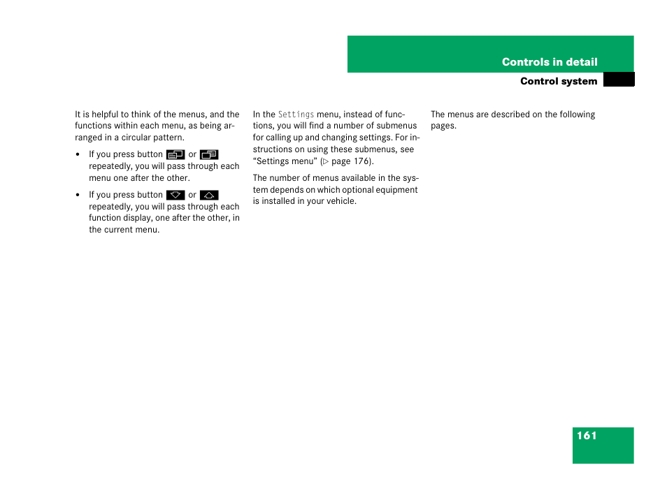 Mercedes-Benz R-Class 2007 Owners Manual User Manual | Page 162 / 570