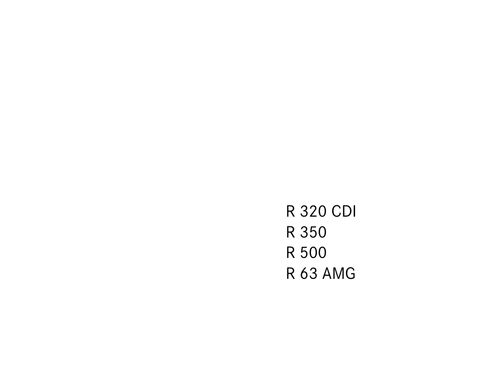 Mercedes-Benz R-Class 2007 Owners Manual User Manual | Page 2 / 570