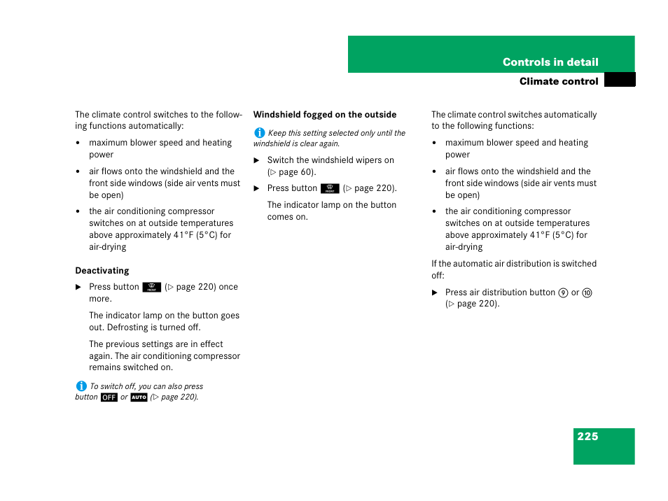 Mercedes-Benz R-Class 2007 Owners Manual User Manual | Page 226 / 570