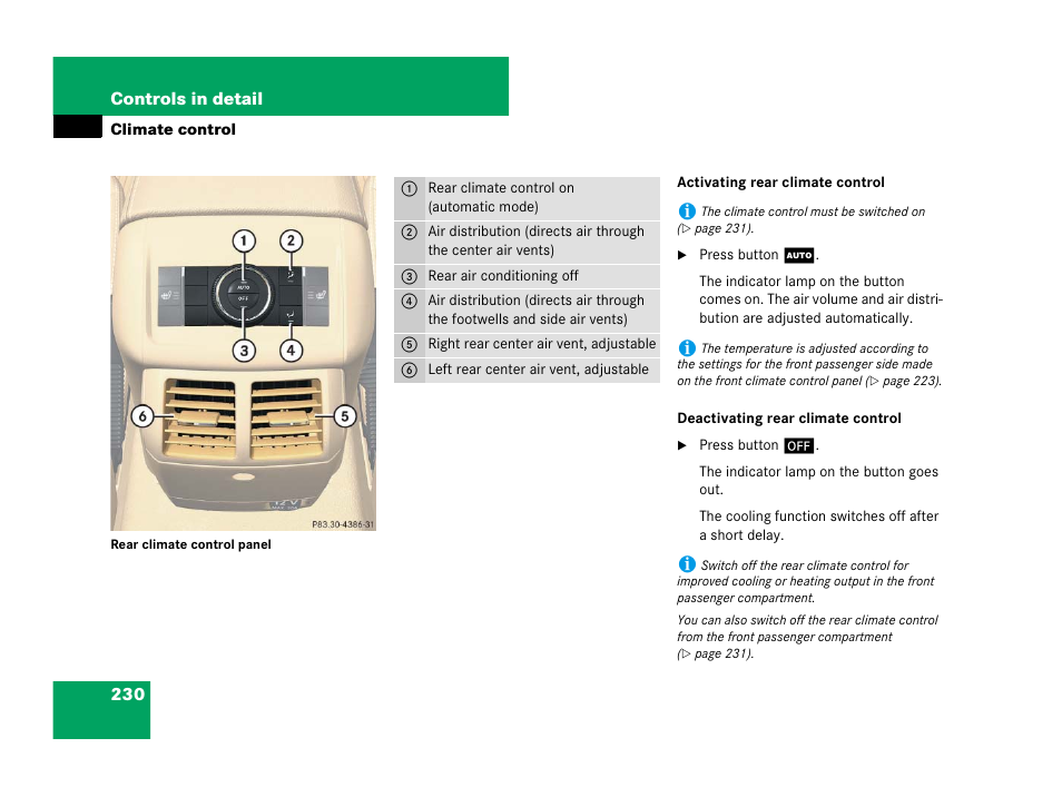 Mercedes-Benz R-Class 2007 Owners Manual User Manual | Page 231 / 570