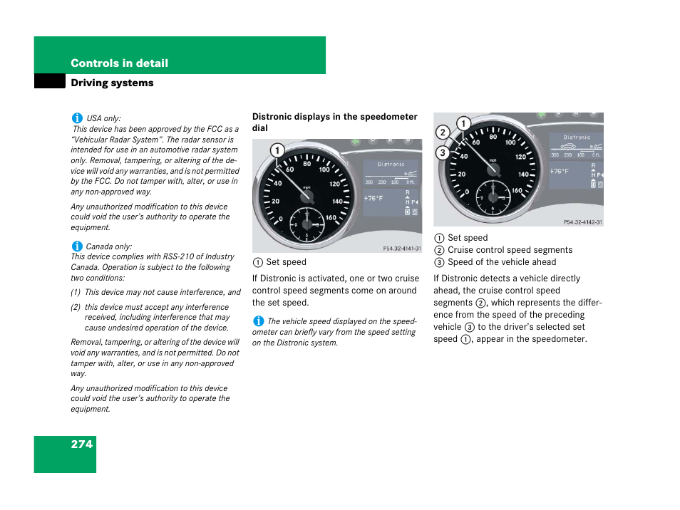 Mercedes-Benz R-Class 2007 Owners Manual User Manual | Page 275 / 570