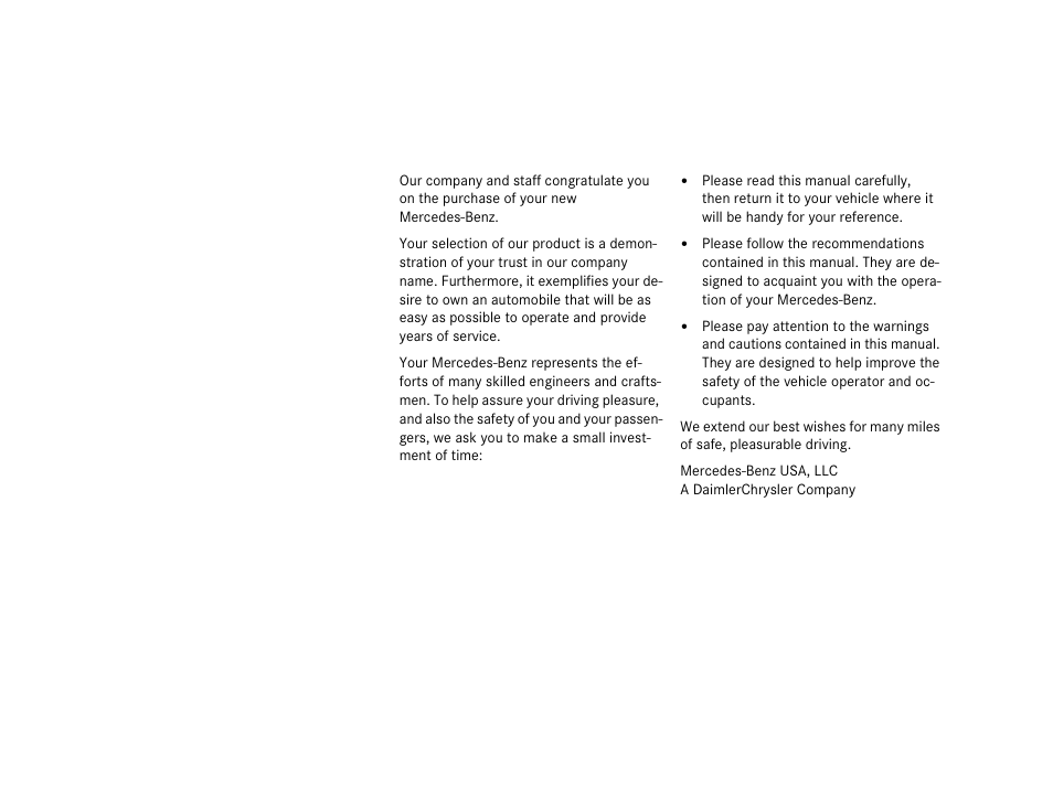 Mercedes-Benz R-Class 2007 Owners Manual User Manual | Page 3 / 570