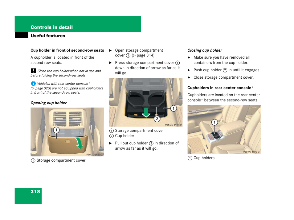 Mercedes-Benz R-Class 2007 Owners Manual User Manual | Page 319 / 570