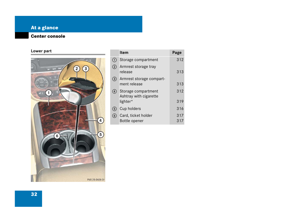 Lower part | Mercedes-Benz R-Class 2007 Owners Manual User Manual | Page 33 / 570