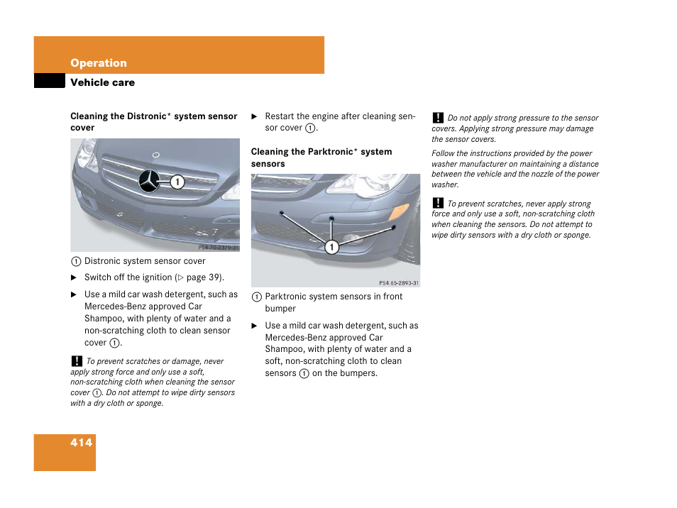 Mercedes-Benz R-Class 2007 Owners Manual User Manual | Page 415 / 570