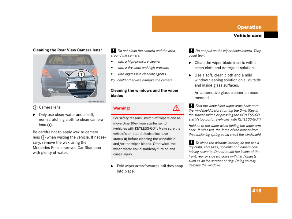 Ield | Mercedes-Benz R-Class 2007 Owners Manual User Manual | Page 416 / 570