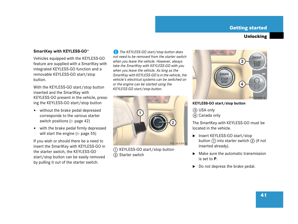 Mercedes-Benz R-Class 2007 Owners Manual User Manual | Page 42 / 570