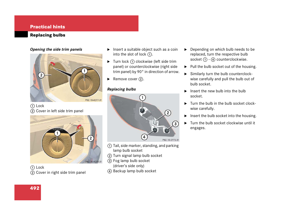 Mercedes-Benz R-Class 2007 Owners Manual User Manual | Page 493 / 570