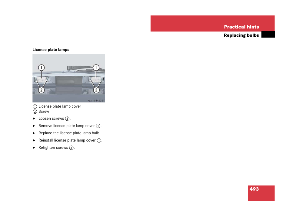 Mercedes-Benz R-Class 2007 Owners Manual User Manual | Page 494 / 570