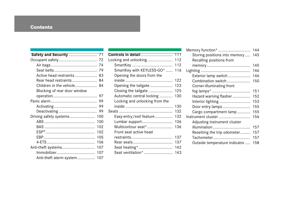 Mercedes-Benz R-Class 2007 Owners Manual User Manual | Page 5 / 570