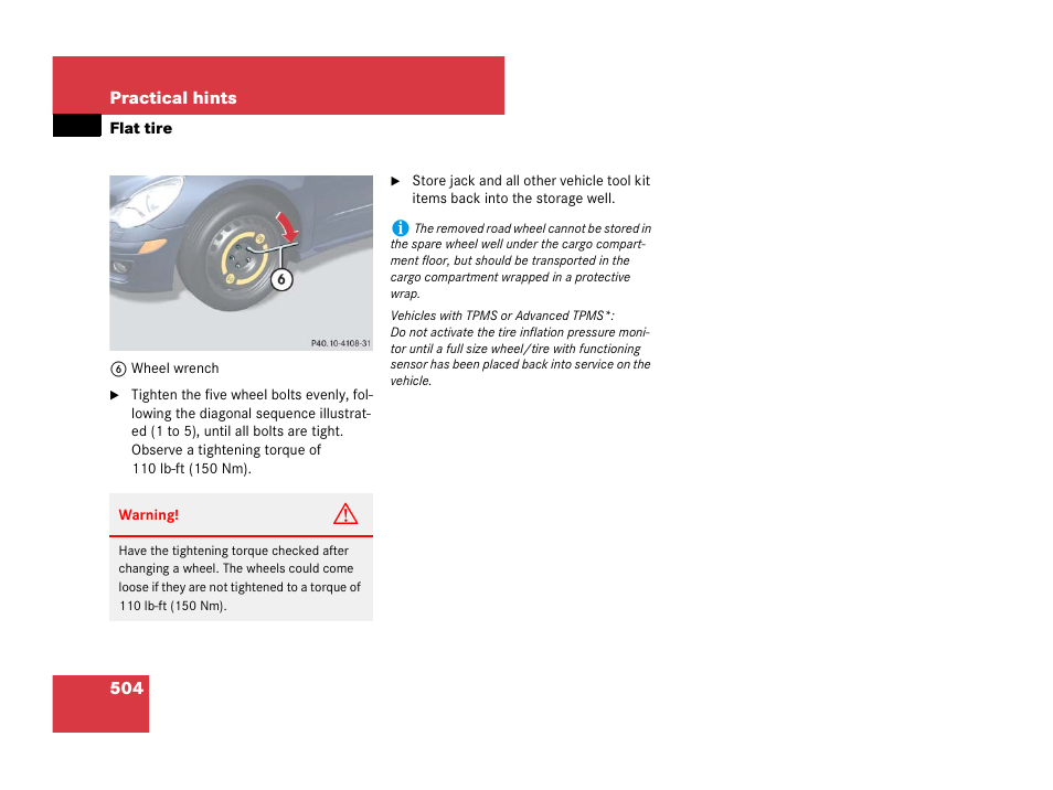 Mercedes-Benz R-Class 2007 Owners Manual User Manual | Page 505 / 570