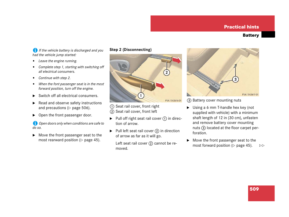 509 practical hints | Mercedes-Benz R-Class 2007 Owners Manual User Manual | Page 510 / 570