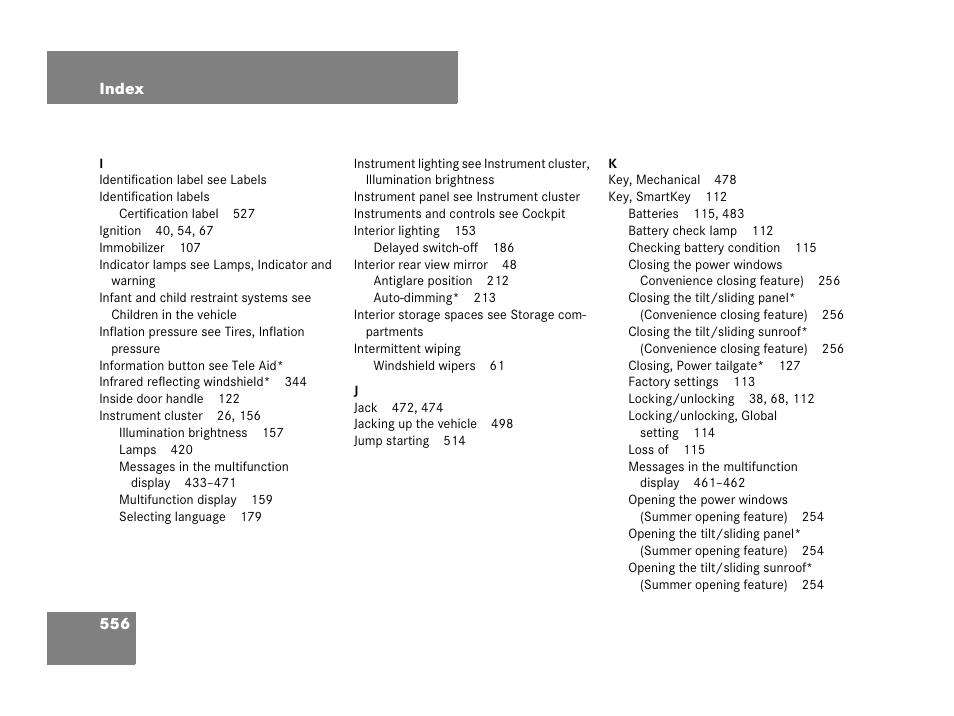Mercedes-Benz R-Class 2007 Owners Manual User Manual | Page 557 / 570