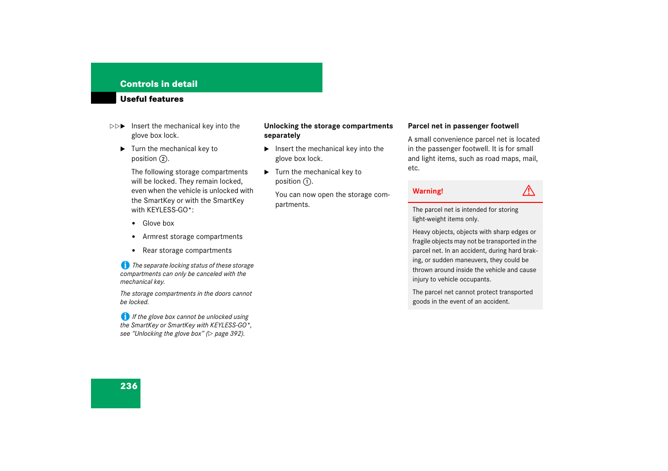 Mercedes-Benz SL-Class 2007 Owners Manual User Manual | Page 237 / 473