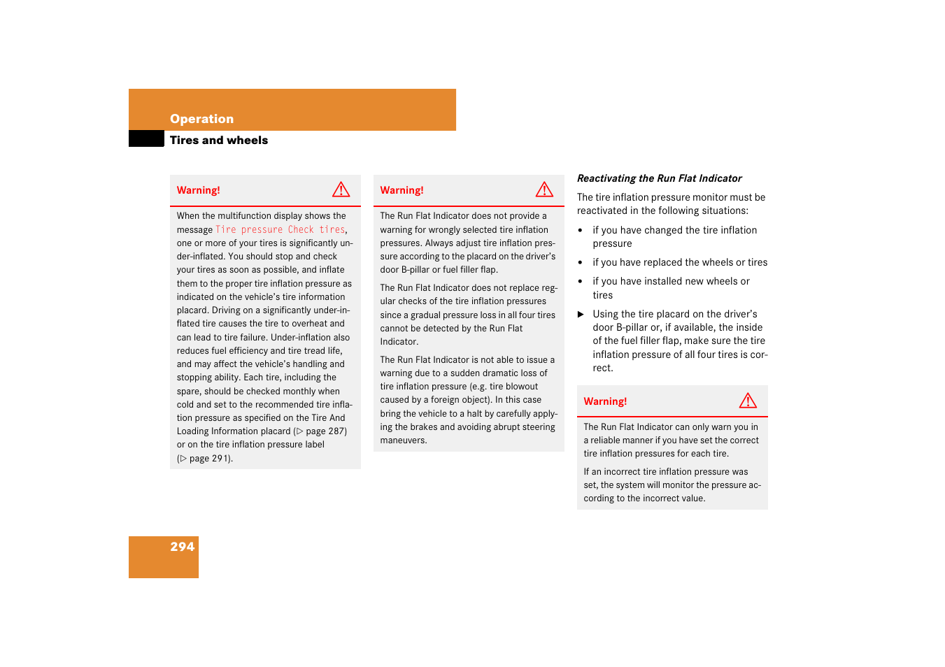 Mercedes-Benz SL-Class 2007 Owners Manual User Manual | Page 295 / 473