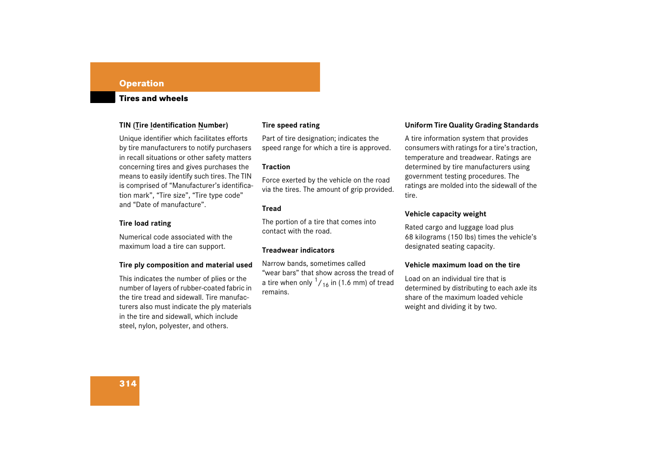 Mercedes-Benz SL-Class 2007 Owners Manual User Manual | Page 315 / 473