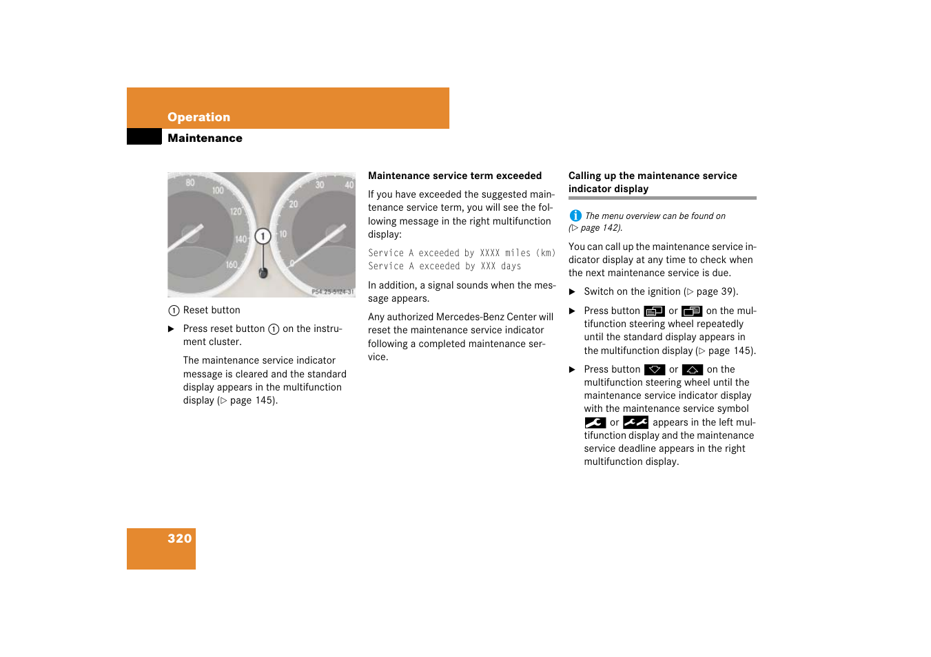 Mercedes-Benz SL-Class 2007 Owners Manual User Manual | Page 321 / 473