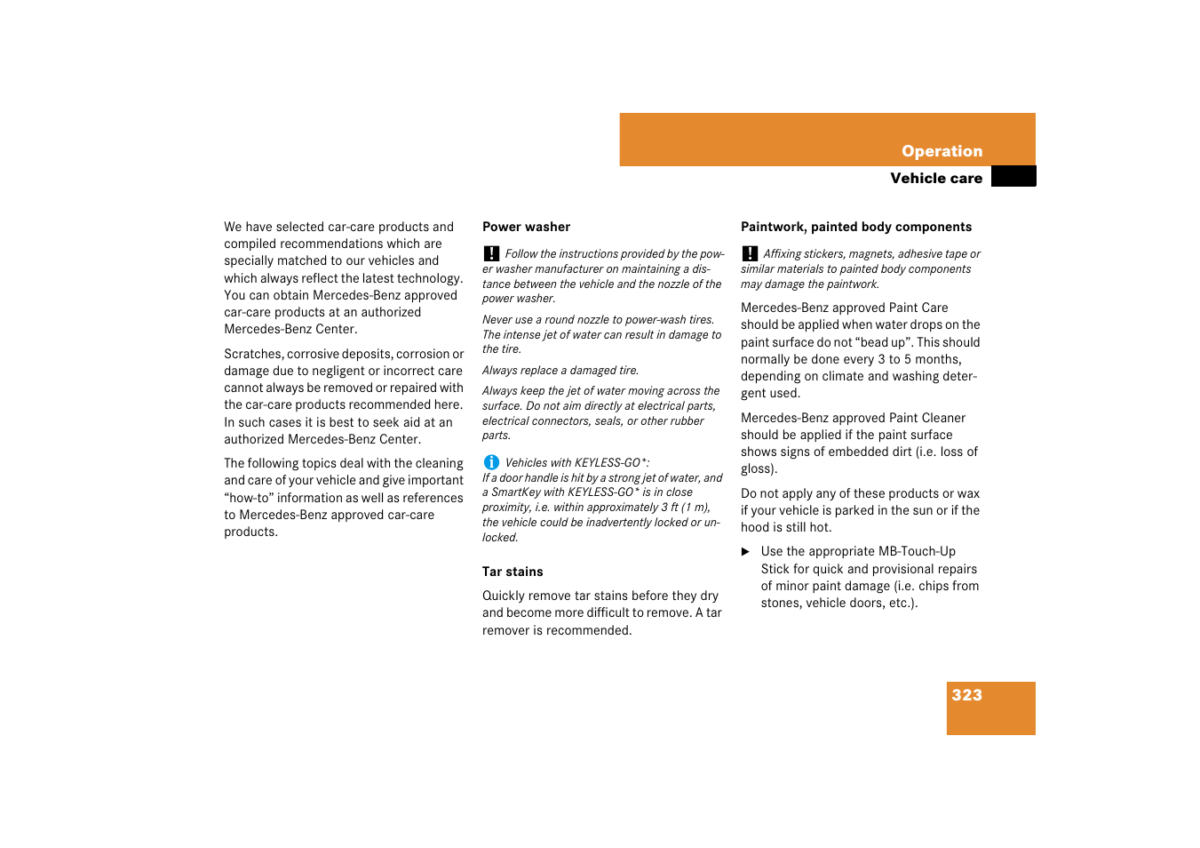 Mercedes-Benz SL-Class 2007 Owners Manual User Manual | Page 324 / 473