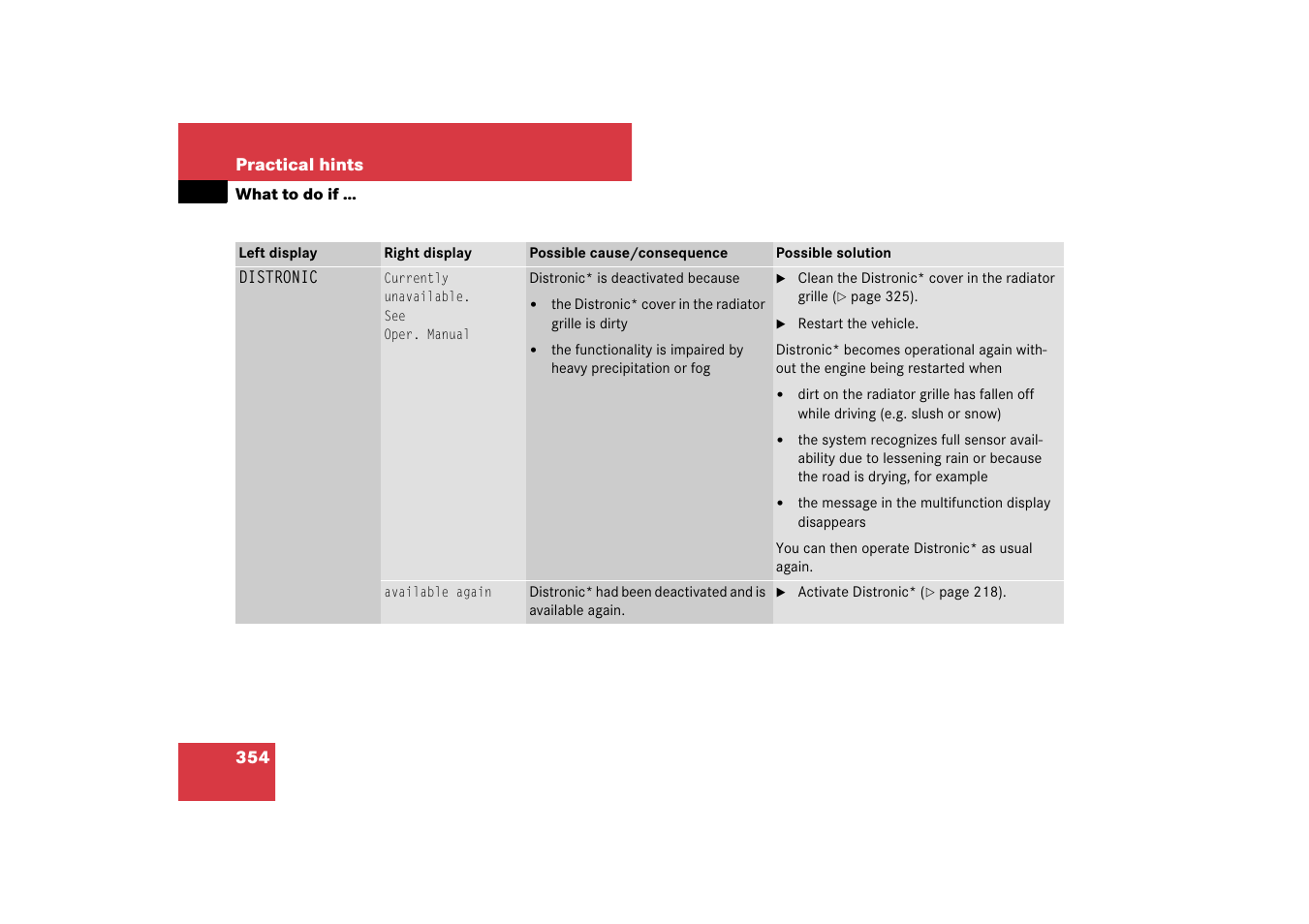 Mercedes-Benz SL-Class 2007 Owners Manual User Manual | Page 355 / 473