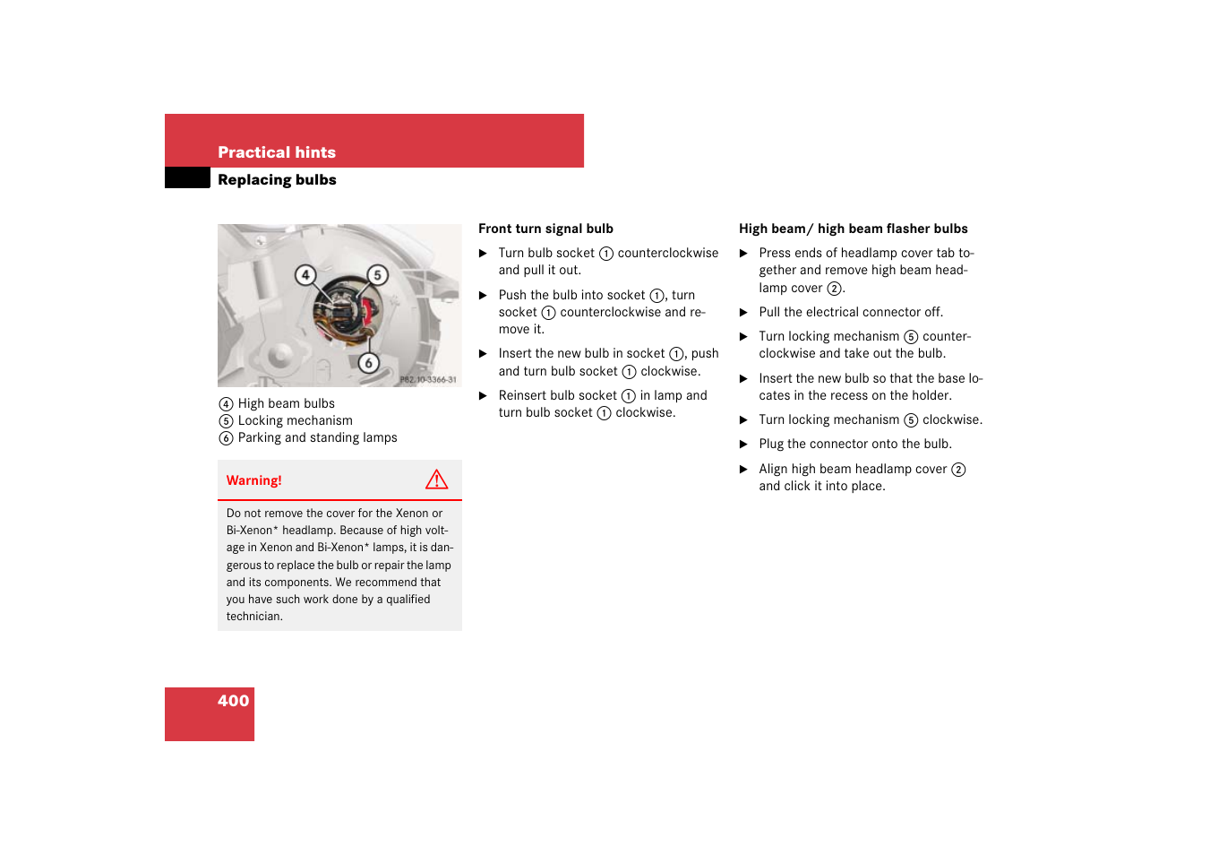Mercedes-Benz SL-Class 2007 Owners Manual User Manual | Page 401 / 473