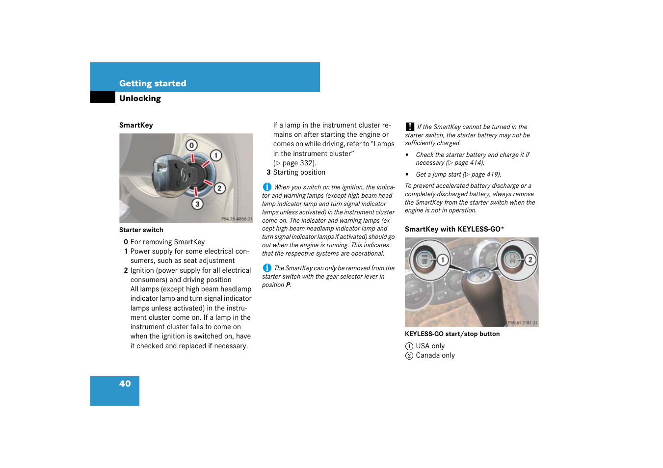 Mercedes-Benz SL-Class 2007 Owners Manual User Manual | Page 41 / 473