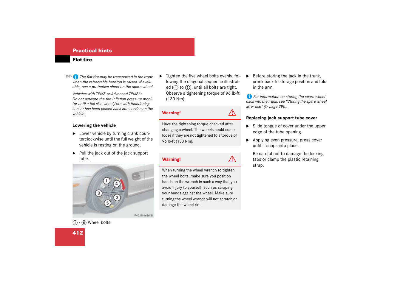 Mercedes-Benz SL-Class 2007 Owners Manual User Manual | Page 413 / 473