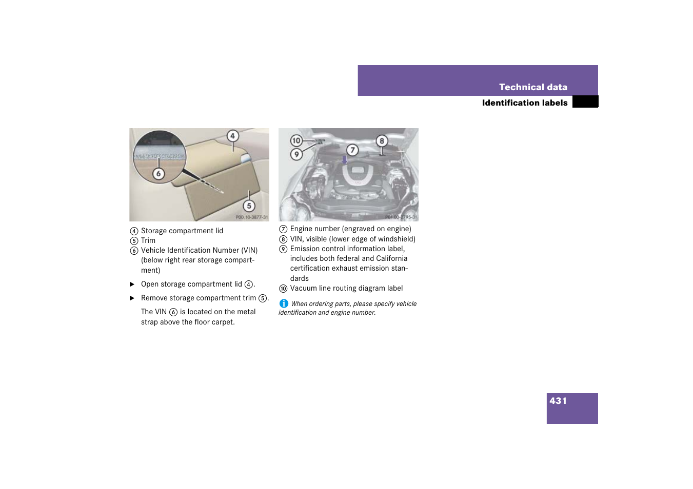 Mercedes-Benz SL-Class 2007 Owners Manual User Manual | Page 432 / 473
