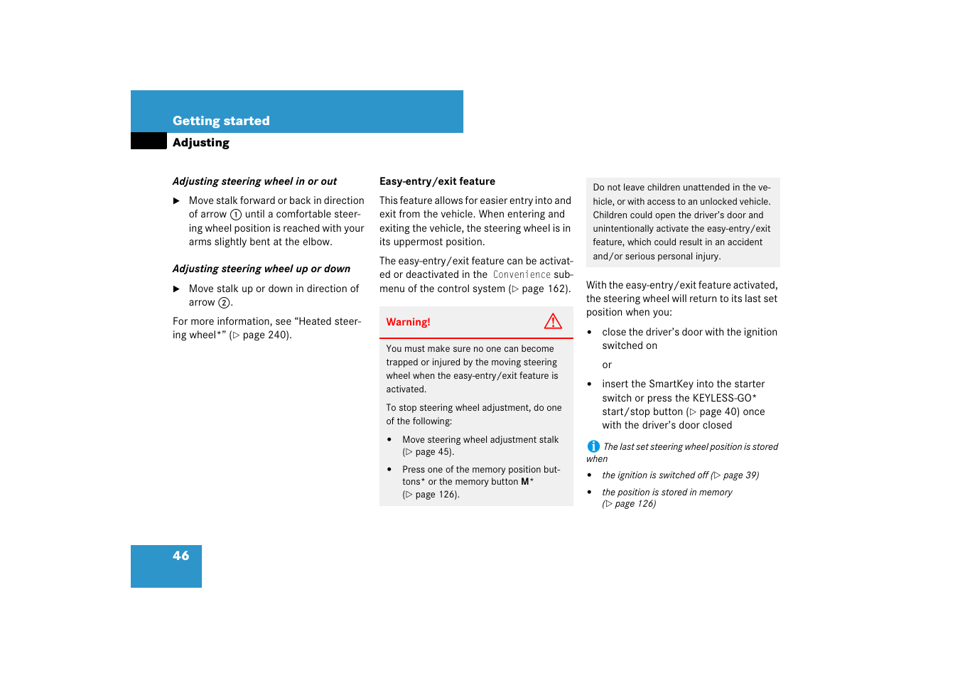Mercedes-Benz SL-Class 2007 Owners Manual User Manual | Page 47 / 473