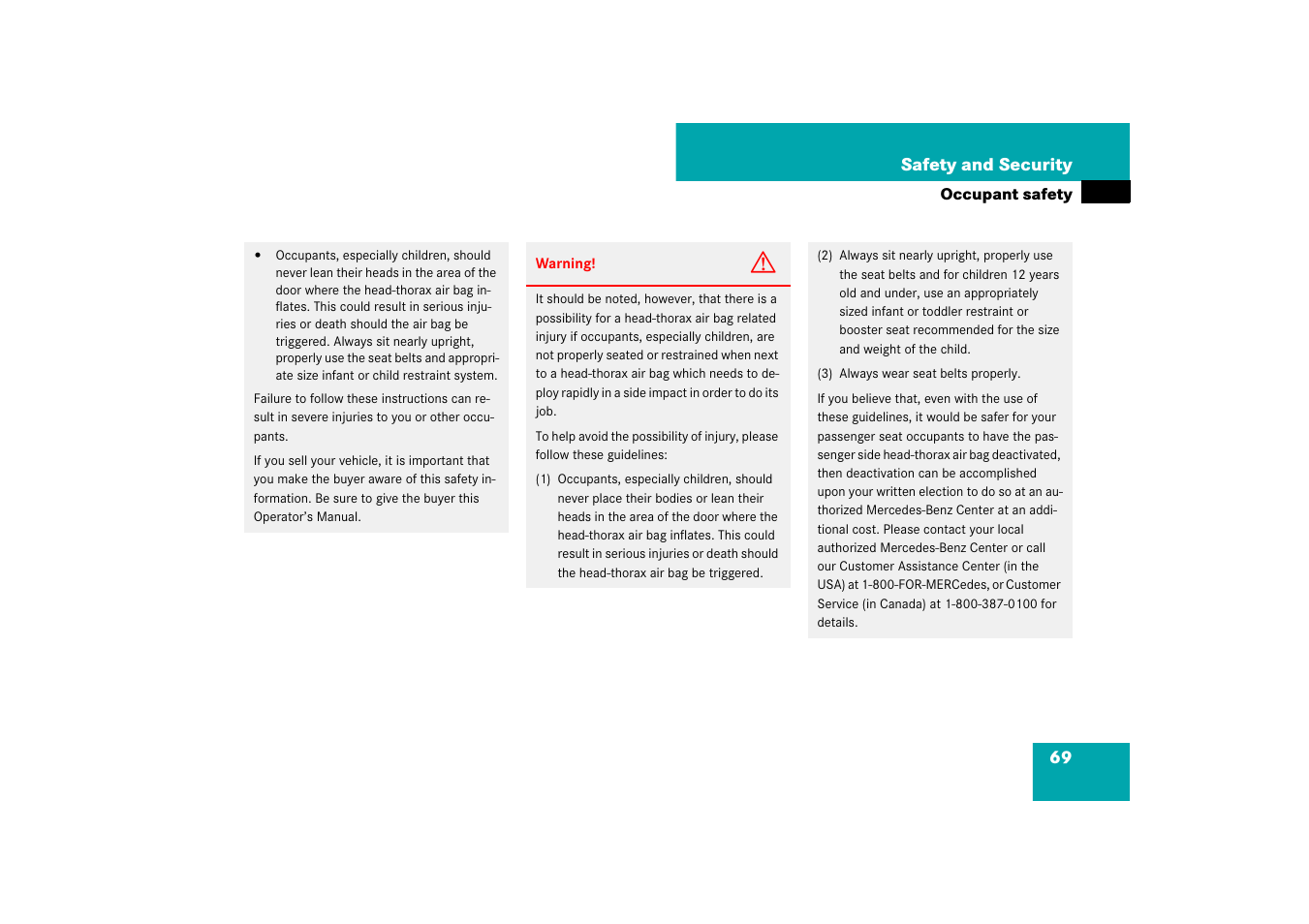 Mercedes-Benz SL-Class 2007 Owners Manual User Manual | Page 70 / 473