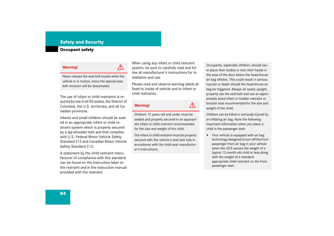 Mercedes-Benz SL-Class 2007 Owners Manual User Manual | Page 85 / 473