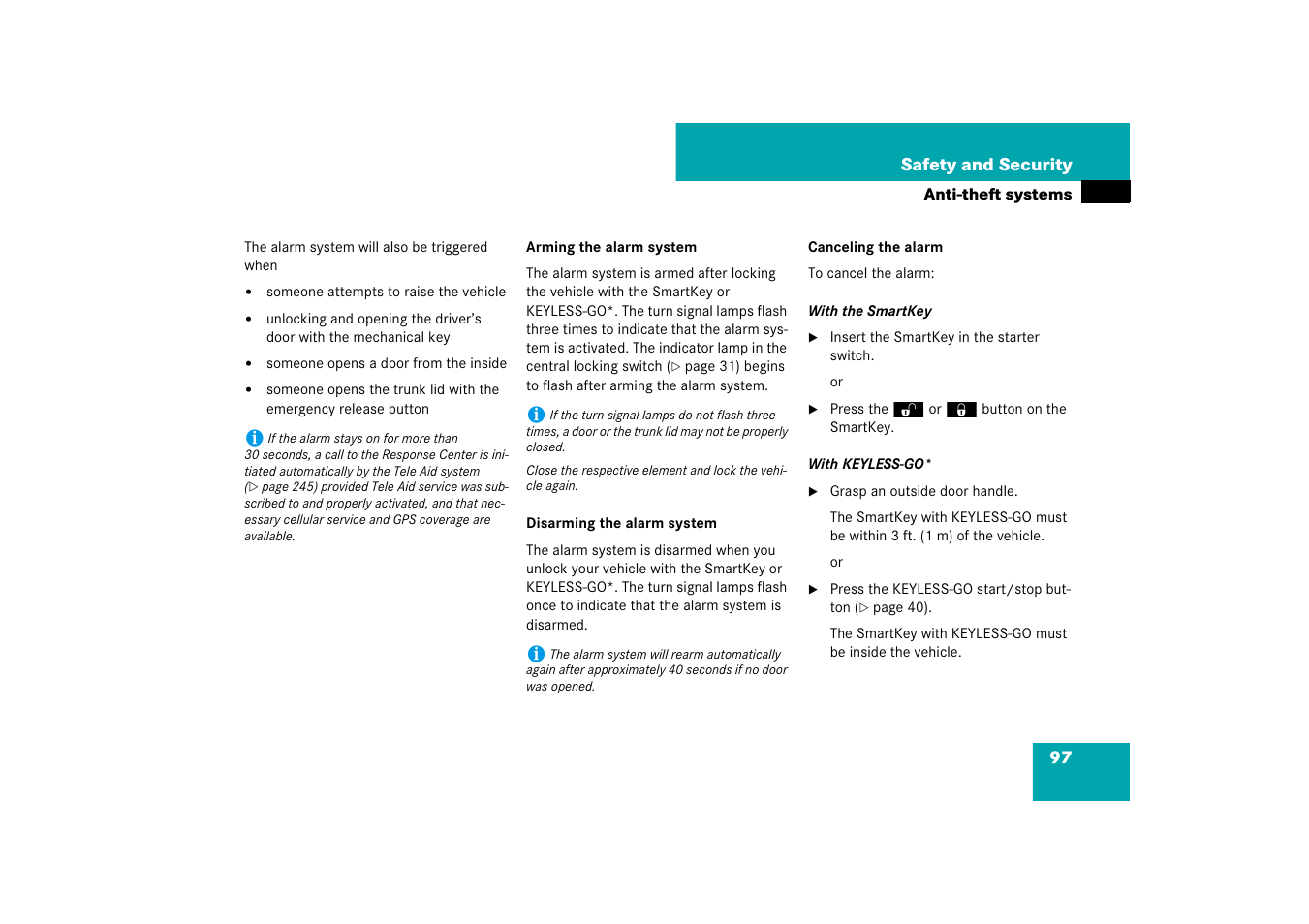 Mercedes-Benz SL-Class 2007 Owners Manual User Manual | Page 98 / 473
