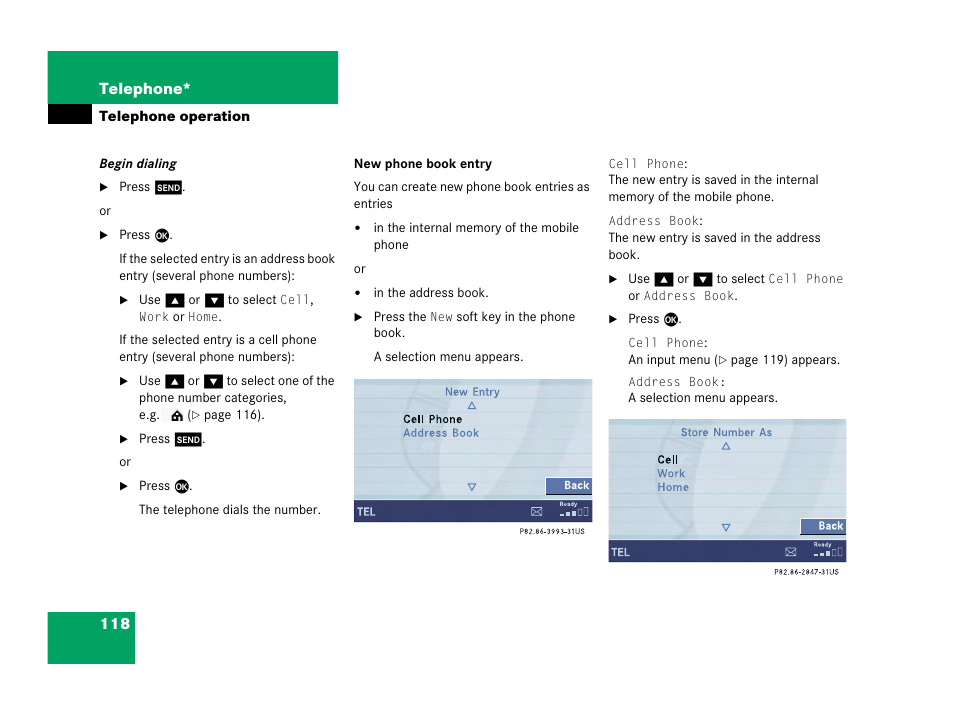 Mercedes-Benz SL-Class 2007 COMAND Manual User Manual | Page 120 / 234