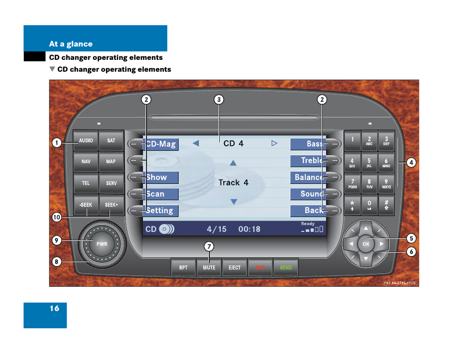 Mercedes-Benz SL-Class 2007 COMAND Manual User Manual | Page 18 / 234