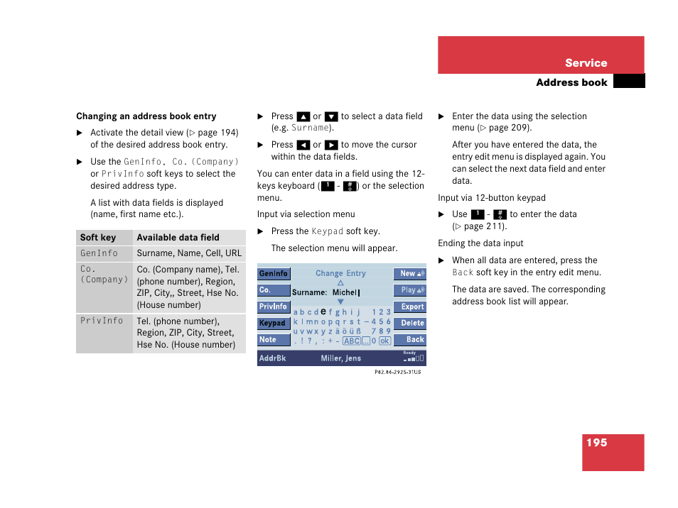 Mercedes-Benz SL-Class 2007 COMAND Manual User Manual | Page 197 / 234