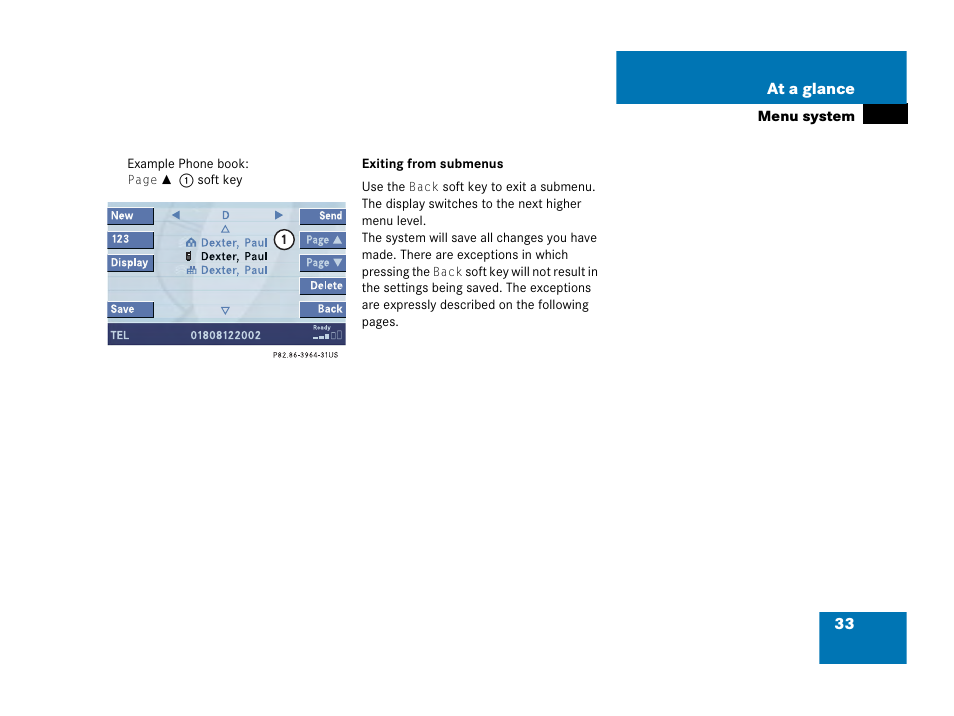 Mercedes-Benz SL-Class 2007 COMAND Manual User Manual | Page 35 / 234