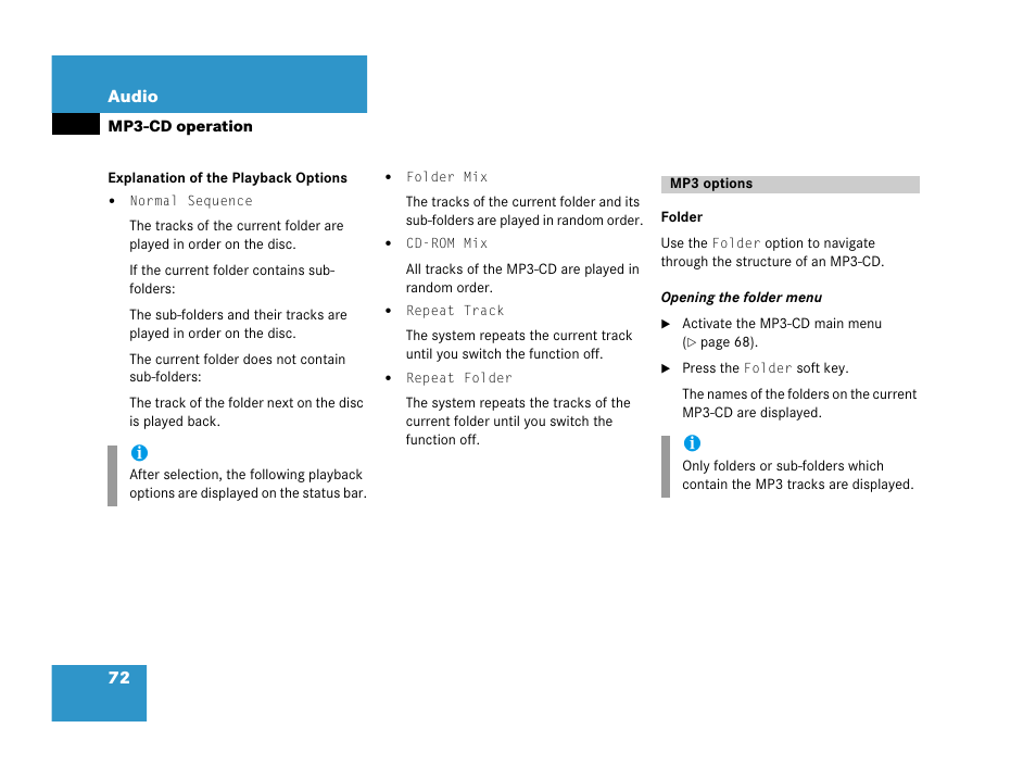 Mercedes-Benz SL-Class 2007 COMAND Manual User Manual | Page 74 / 234